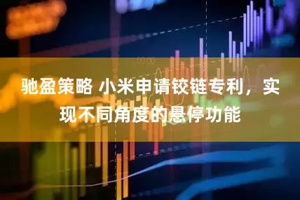 驰盈策略 小米申请铰链专利，实现不同角度的悬停功能