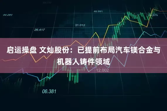 启运操盘 文灿股份：已提前布局汽车镁合金与机器人铸件领域